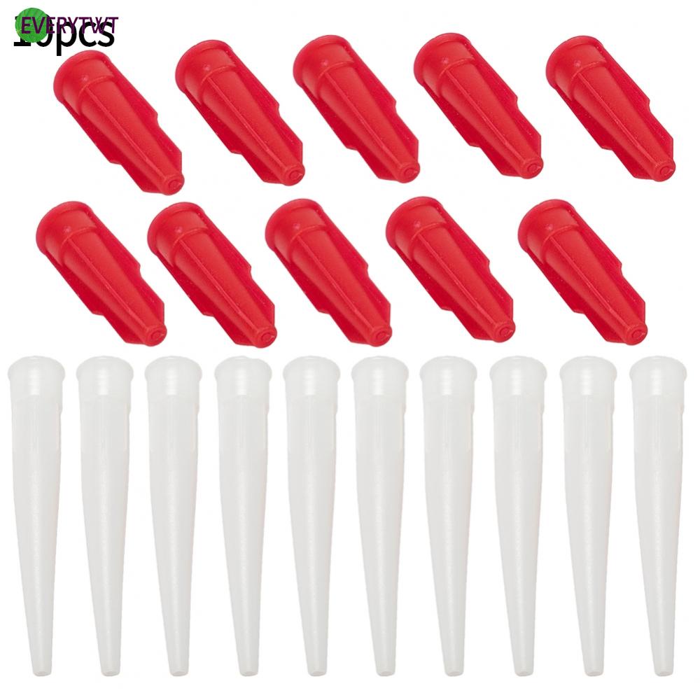 new-tube-nozzle-cap-10pcs-10x-accessories-re-sealable-replacement-silicone