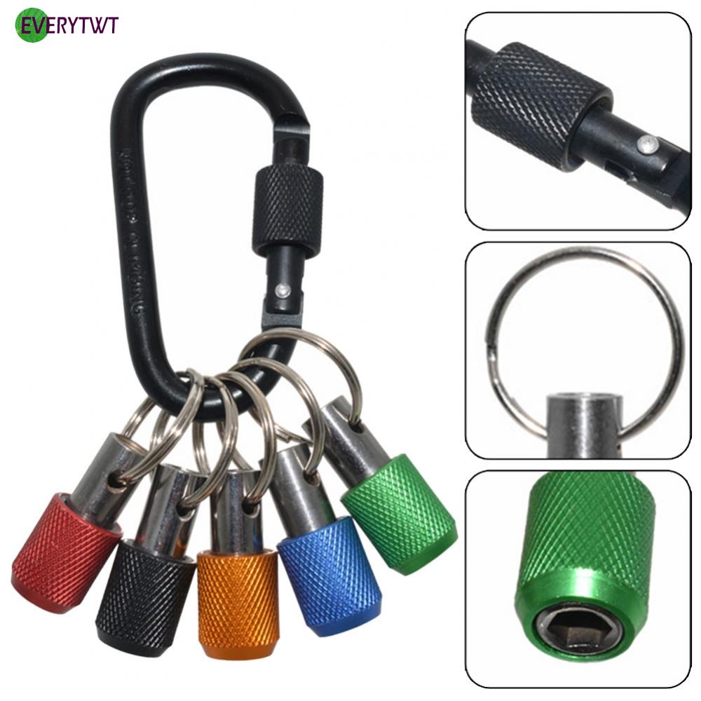 new-bit-holder-hex-shank-holder-bit-keychain-screwdriver-bit-screwdrivers-1-4inch