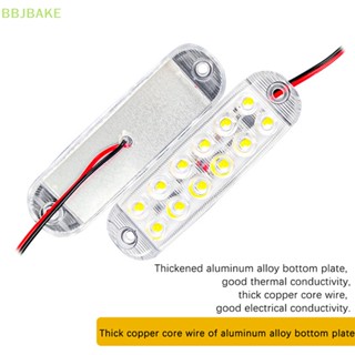 [FSBA] ไฟเตือนฉุกเฉิน LED 2 ชิ้น สําหรับรถยนต์ รถบรรทุก รถพ่วง KCB