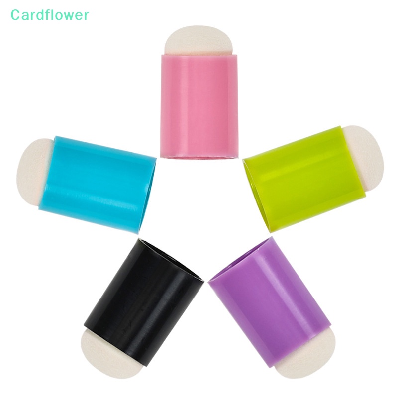 lt-cardflower-gt-แปรงฟองน้ํา-สําหรับเพ้นท์เล็บเจล-uv-diy-ลดราคา-5-ชิ้น