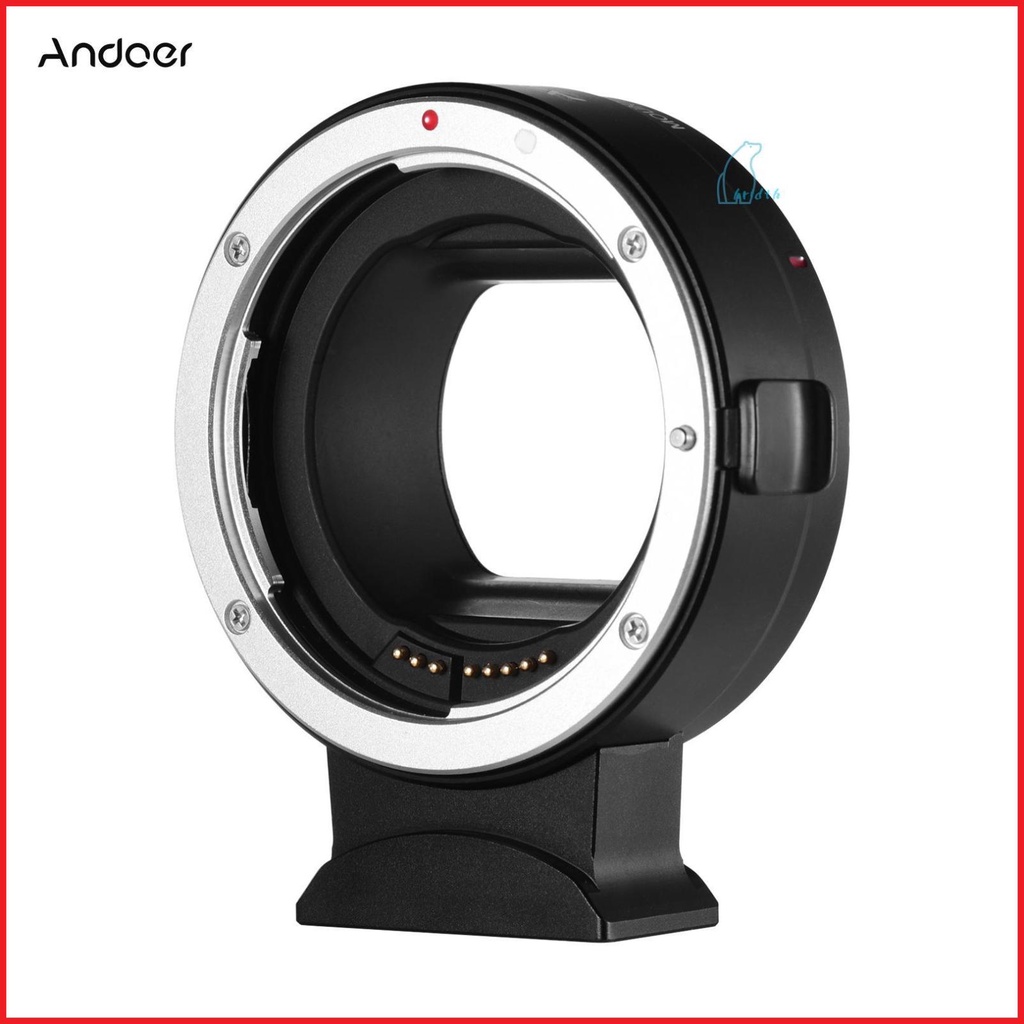 Andoer EF-EOSR Auto Focus Camera Lens Adapter Ring for Canon EF EF-S ...