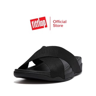 FITFLOP SURFER รองเท้าแตะแบบสวมผู้ชาย รุ่น EZ8-090 สี Black