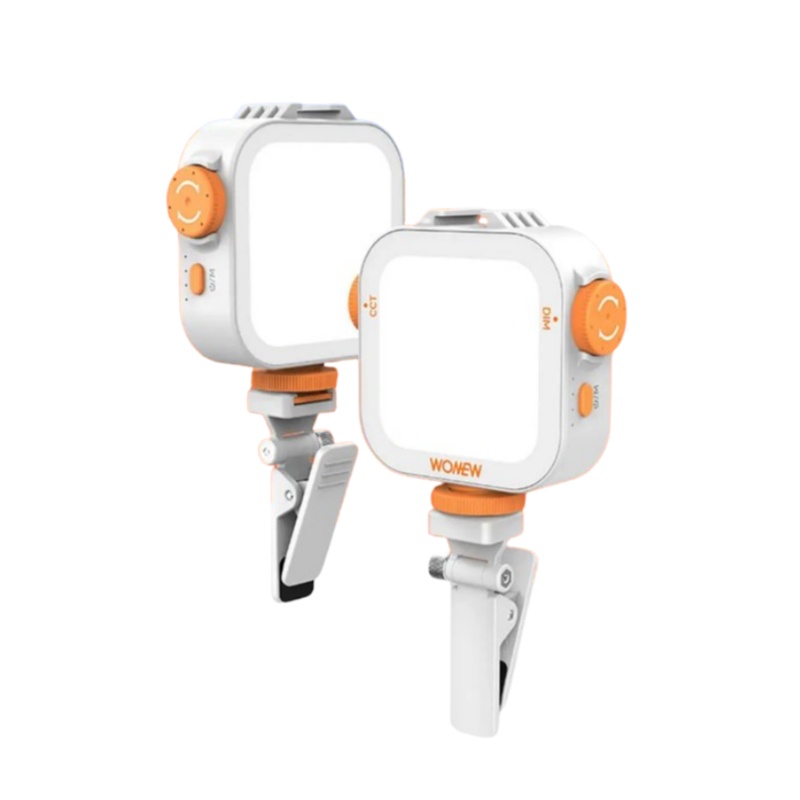 Wonew ไฟเต้าหู้ LED สองด้าน ขนาดเล็ก แบบพกพา สําหรับเซลฟี่ ถ่ายทอดสด ...