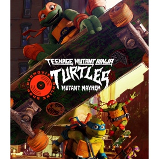 Blu-ray (Zoom ซูมชัด ดูรูปตัวอย่างด้านล่าง) Teenage Mutant Ninja Turtles Mutant Mayhem (2023) เต่านินจา โกลาหลกลายพันธุ์