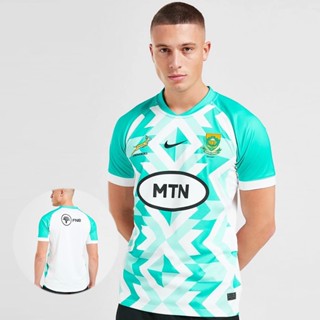 2023 เสื้อกีฬารักบี้ ลายทีมชาติแอฟริกาใต้ South Springboks RWC Youth Away Rugby Jersey ไซส์ S-5XL