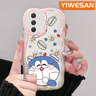 เคสโทรศัพท์มือถือ ซิลิโคนนุ่ม ใส กันกระแทก ลายการ์ตูนโดราเอมอน สําหรับ Samsung A54 5G A33 5G A34 5G A53 5G A73 5G