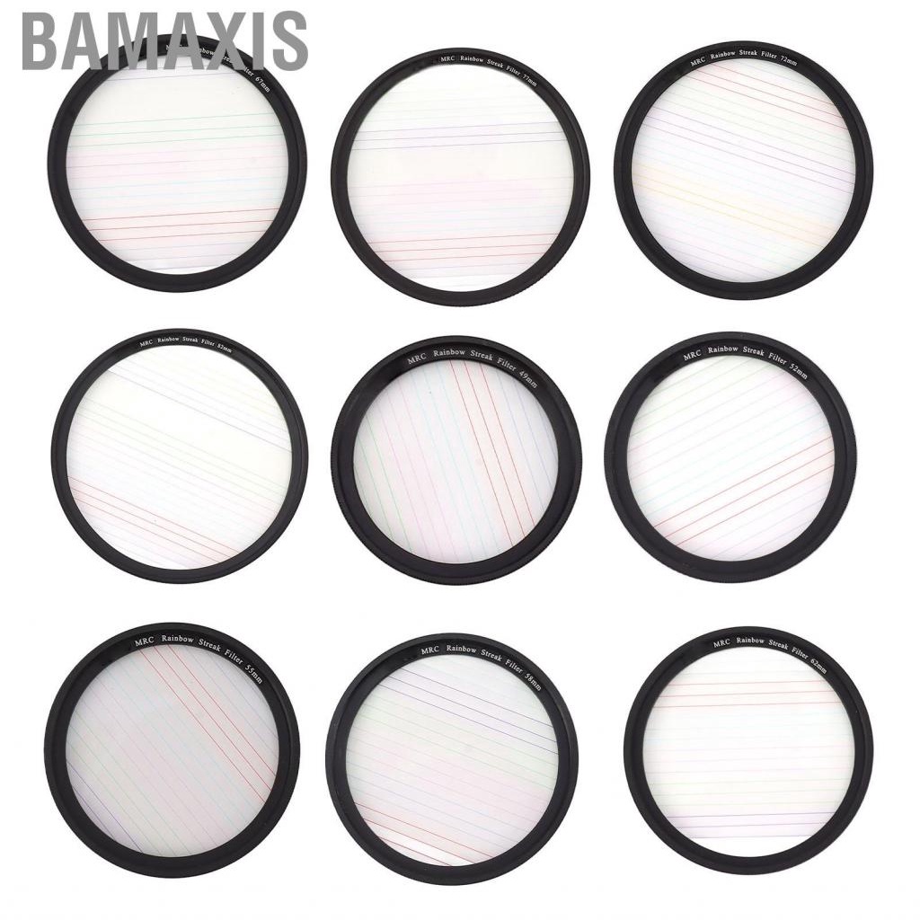 bamaxis-streak-star-filter-photography-tool-optical-glass-for-outdoor-shooting