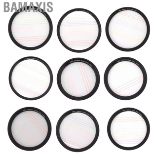 Bamaxis Streak Star Filter  Photography Tool Optical Glass for Outdoor Shooting