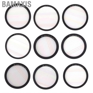 Bamaxis Streak Star Filter  Photography Tool Optical Glass for Outdoor Shooting