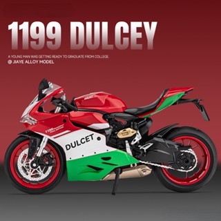 โมเดลรถจักรยานยนต์ 1:12 Ducati 1199 ของเล่นสําหรับเด็ก