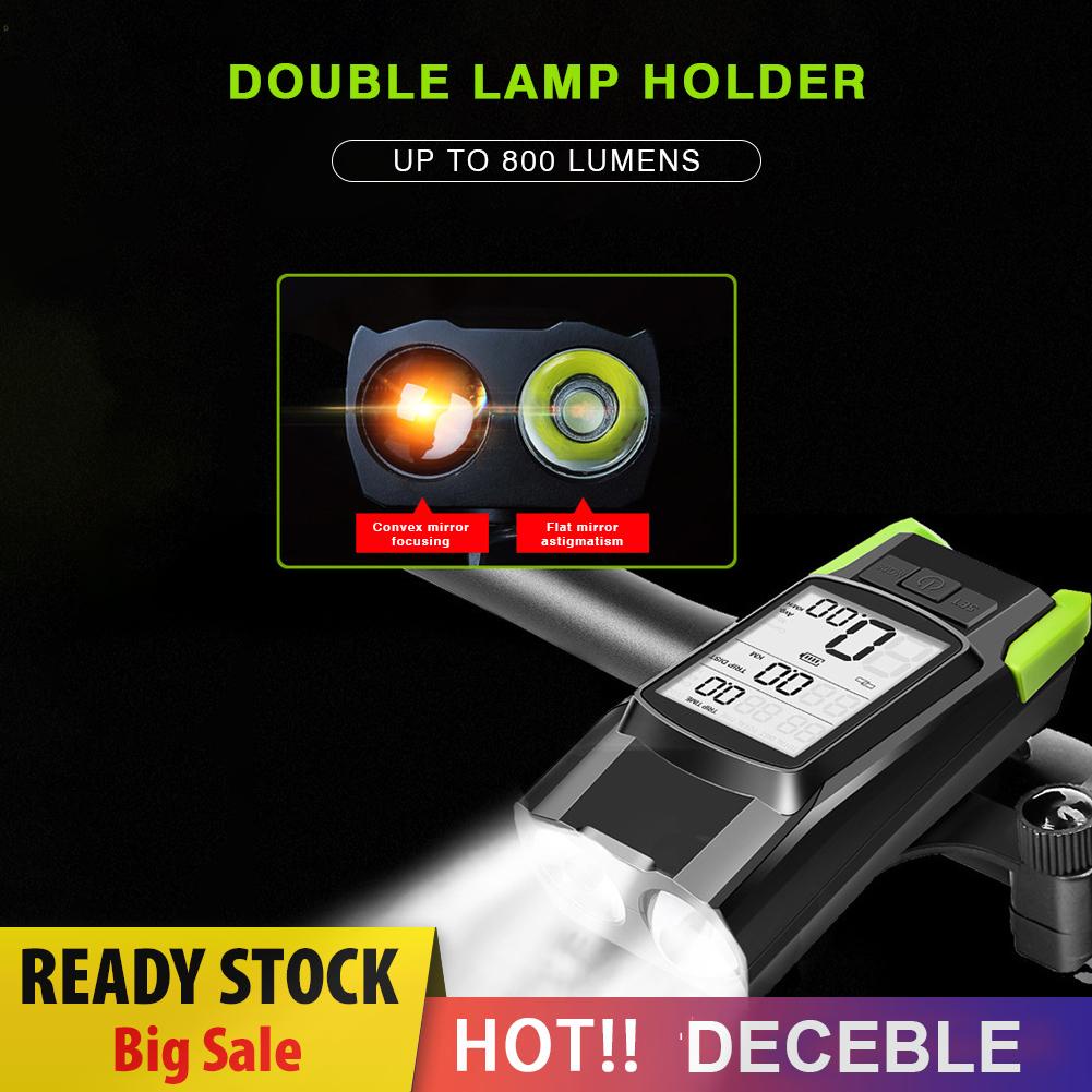 deceble-th-ไฟฉายติดจักรยาน-4000mah-800lm