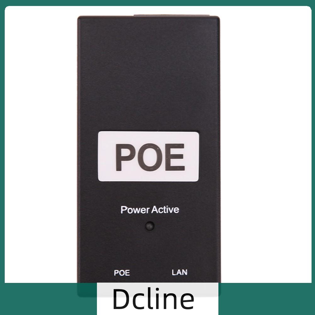 dcline-th-อะแดปเตอร์อีเธอร์เน็ต-poe-48v-0-5a-24w-สําหรับกล้องวงจรปิด