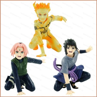 โมเดลตุ๊กตาฟิกเกอร์ นารูโตะ Sasayaku Naruto Sasuke Sakura ของเล่นสําหรับเด็ก เก็บสะสม ของขวัญ 23 ชิ้น