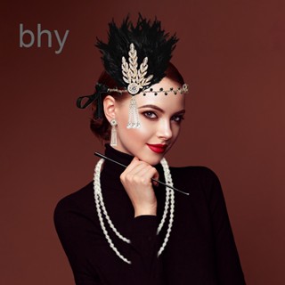 Bhy021 ผู้หญิง หูฟัง มุก สร้อยคอ ถุงมือ ที่ใส่ ปาร์ตี้ เครื่องแต่งกาย ชุดอุปกรณ์เสริม