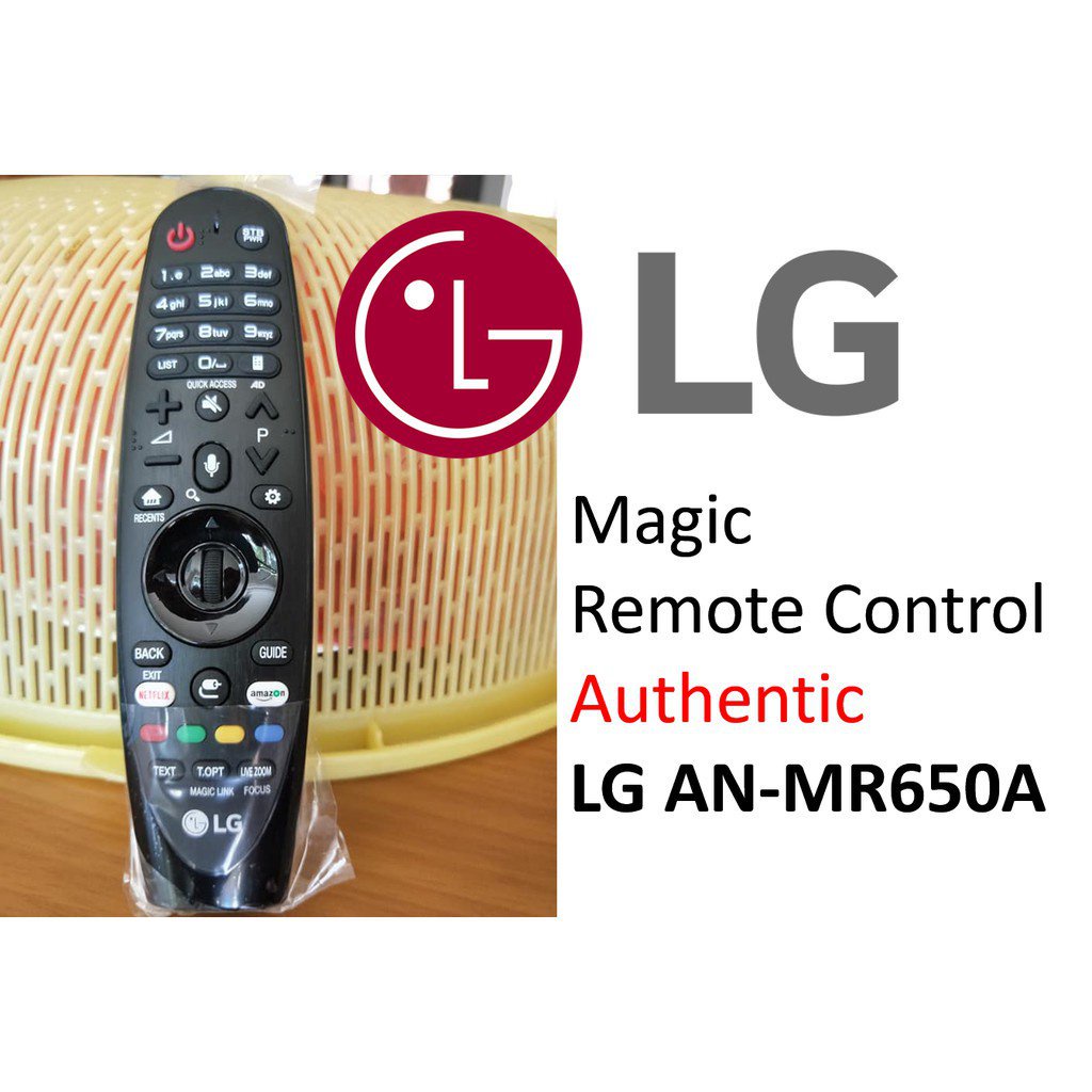 รีโมทคอนโทรลสมาร์ททีวี LG AN-MR650A รีโมทคอนโทรลเสียงแท้ UJ 7500 ...