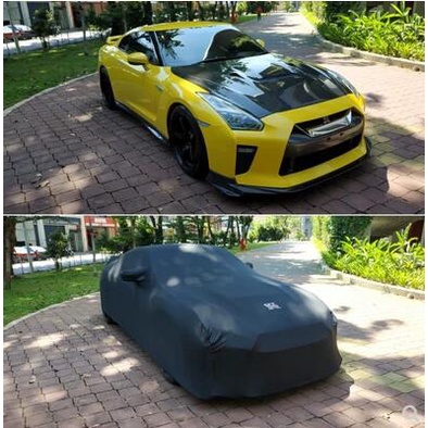 ผ้าคลุมรถยนต์ ป้องกันรังสียูวี ป้องกันฝุ่น กันลม สําหรับ Nissan GTR R32 ...