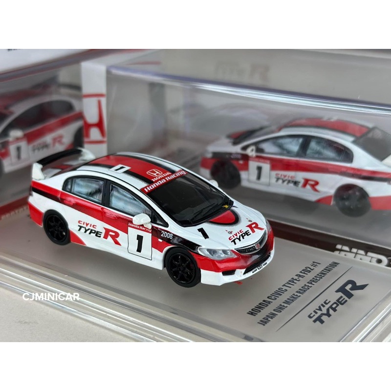 🔹Honda Civic Type R FD2 Japan One Make Race Scale 1:64 ยี่ห้อ Inno 64 ...
