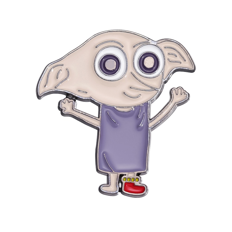 เข็มกลัดโลหะ รูปการ์ตูน Elf Dobby Enamel Pin น่ารัก ของขวัญสําหรับ ...