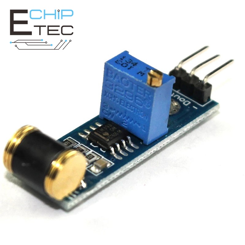 โมดูลเซนเซอร์ตรวจจับสวิตช์สั่นสะเทือน 3-pin 801S ปรับได้ 1 ชิ้น ...