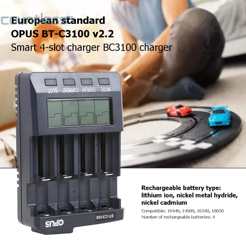 Bt-c3100 V2.2 อุปกรณ์ชาร์จไฟฟ้าหน้าจอแสดงผล 4 ช่องสําหรับโฮมออฟฟิศ ...