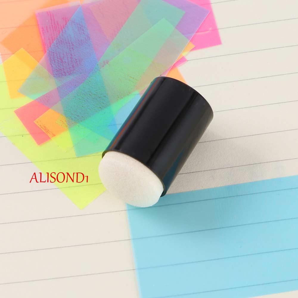 alisond1-ฟองน้ําระบายสี-10-ชิ้น-เซต-ทําการ์ด-ชอล์กระบายสีหมึก-เครื่องมือวาดภาพ