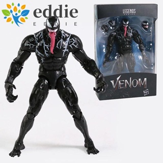 EDDIE Collection Venom Action Figure 18cm Model Toy Legends Series 7-Inch Kids Gift PVC Marvel Joints Moveable Spider-Man/Multicolor