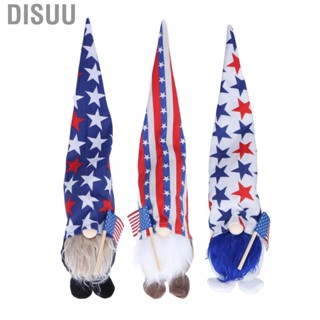 Disuu Gnome Doll Cute Faceless Patriotic Decorative Bedroom Dwarf Ornament