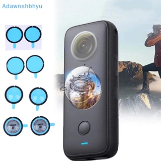 Adhyu ตัวป้องกันเลนส์กล้อง กันรอยขีดข่วน อุปกรณ์เสริม สําหรับ Insta360 One X2 Insta 360 One X3 1 ชุด