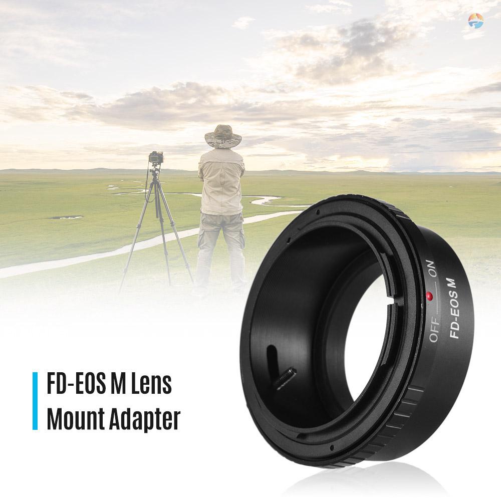 fsth-แหวนอะแดปเตอร์เมาท์เลนส์-fd-eos-m-สําหรับเลนส์-canon-fd-เป็นกล้องไร้กระจก-canon-eos-m-series-canon-eos-m-m2-m3-m5-m6-m10-m50-m100