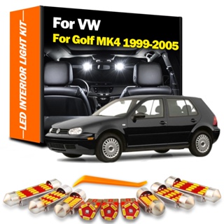 ชุดหลอดไฟอ่านหนังสือ LED 13 ชิ้น สําหรับ VW Volkswagen Golf 4 MK4 1999 2000 2001 2002 2003 2004 2005