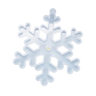 Flgo แม่พิมพ์ซิลิโคนเรซิ่น อีพ็อกซี่ รูปเกล็ดหิมะ สําหรับทําเครื่องประดับ DIY