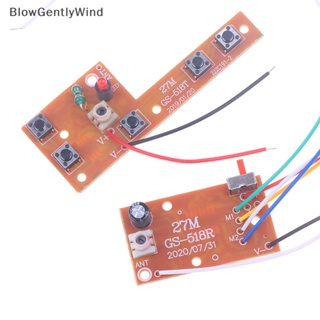 Blowgentlywind บอร์ดรับส่งสัญญาณ และส่งสัญญาณ รีโมตคอนโทรล 5CH 27MHz PCB BGW