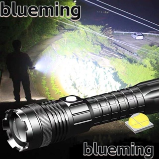 Blueming2 ไฟฉาย LED สีดํา 1200000Lm ไฟฉาย โคมไฟตั้งแคมป์