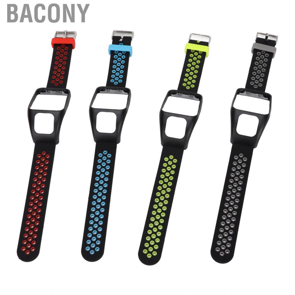 bacony-band-silicone-wrist-watch-strap-dual-color-with-pin-buckle-kit