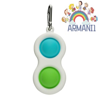 [armani1.th] พวงกุญแจของเล่น Fidget บรรเทาความเครียด ออทิสติก สําหรับโฟกัส (A)