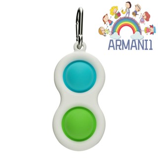 [armani1.th] พวงกุญแจของเล่น Fidget บรรเทาความเครียด ออทิสติก สําหรับโฟกัส (A)