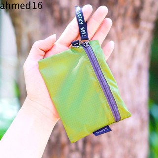 Ahmed Bivy กระเป๋าใส่หูฟัง น้ําหนักเบา พร้อมตะขอ ขนาดเล็ก สําหรับว่ายน้ํา