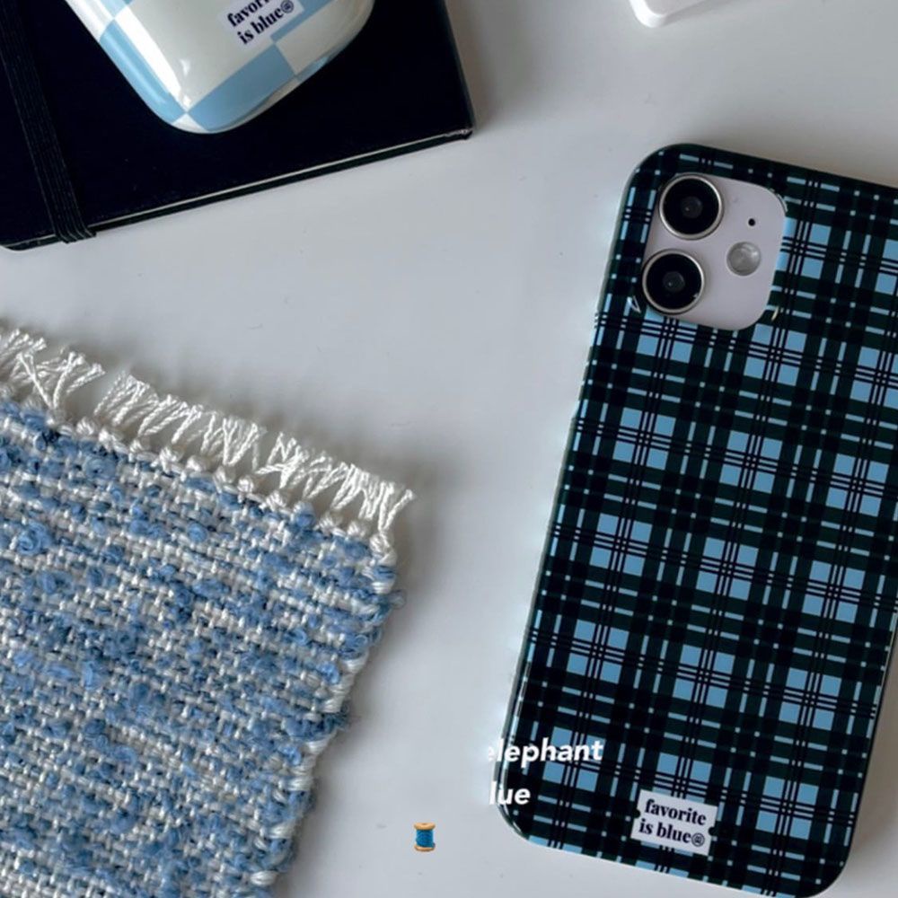 retro-blue-black-plaid-phone-case-for-iphone-14promax-13-12-11-8p