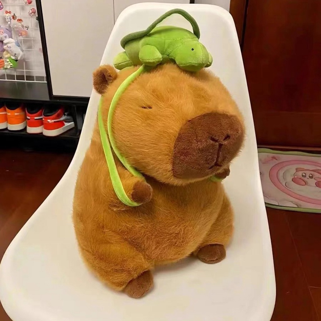 capybara-ตุ๊กตาคาปิบาร่า-ตุ๊กตาคาพีบาร่า-ตุ๊กตาคาพิบาร่า-capybara-คาพีบาร่า-กะปิปลาร้า-capybara-ตุ๊กตานุ่ม-รูปสัตว์ป่า-คาปิบารา-สมจริง-ของเล่นตุ๊กตา-ของเล่นตุ๊กตา-skibidi-toilet-ขนาด-11-นิ้ว-พร็อพสําห