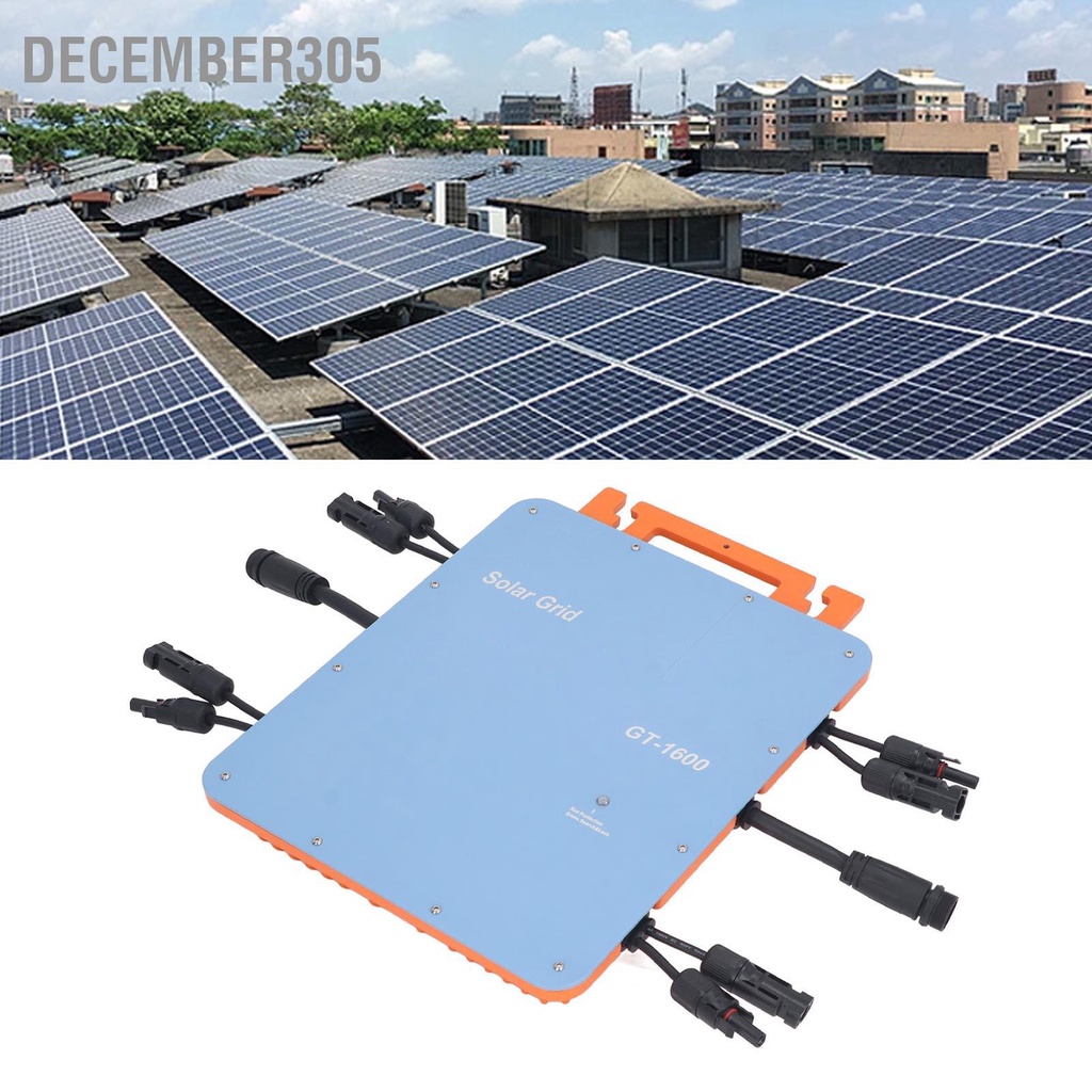 December305 Solar Grid Tie Micro INVERTER WIFI อัตโนมัติ Power 1600W EU ...