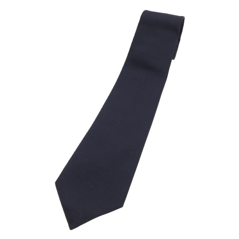 Gucci Tie logo Silk Men Navy Direct from Japan Secondhand Shopee Thailand