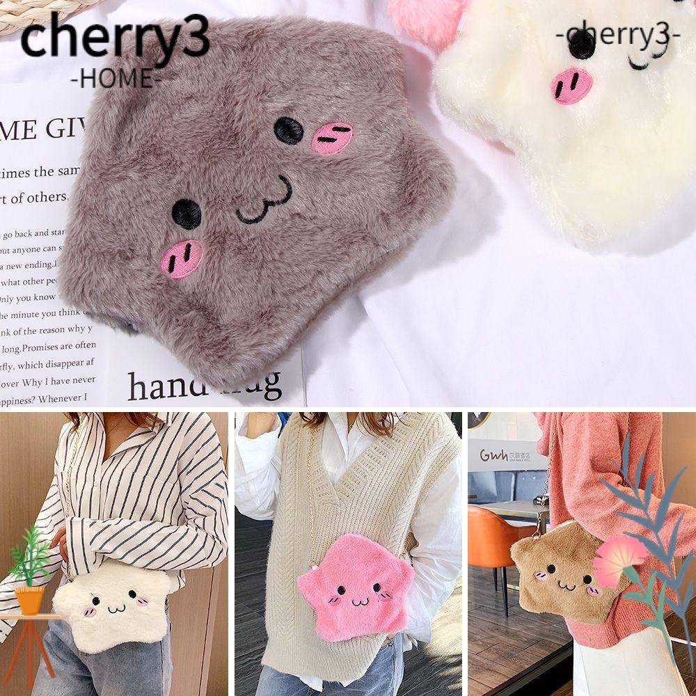 cherry3-กระเป๋าสะพายไหล่-กระเป๋าสตางค์-สะพายข้าง-แต่งสายโซ่น่ารัก-สีสันสดใส-สําหรับเด็ก