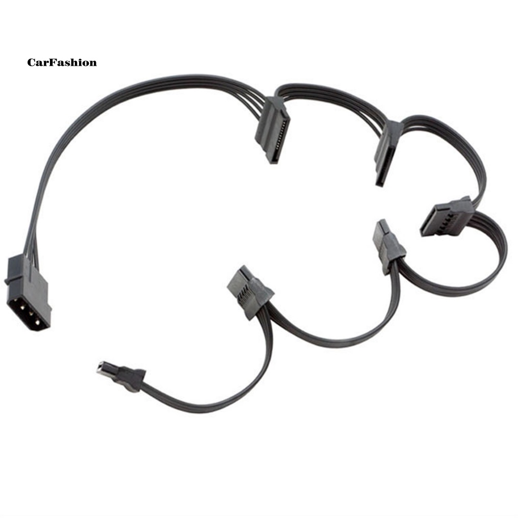 lt-carfashion-gt-สายเคเบิลเชื่อมต่อแยก-y-splitter-คุณภาพสูง-สําหรับฮาร์ดดิสก์-4-pin