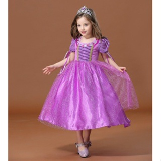 Anta Shop ชุดเจ้าหญิงราพันเซล ชุดเจ้าหญิง ราพันเซล rapunzell princess dress