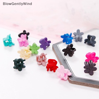 Blowgentlywind กิ๊บติดผม ลายดอกไม้ ขนาดเล็ก สีแคนดี้ แฟชั่น 10 ชิ้น BGW