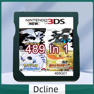 [Dcline.th] การ์ดเกม 3DS NDS 482 เกม ใน 1 สําหรับ 3DS 3DS NDSi และ NDS