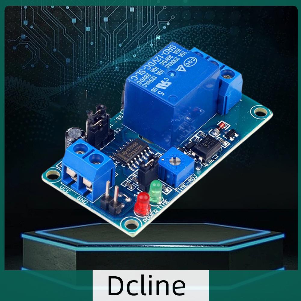 dcline-th-c25-โมดูลบอร์ดสวิตช์ตั้งเวลา-12v-แบบเปิด-ควบคุมเวลาดีเลย์