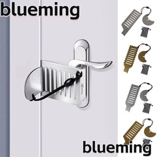 Blueming2 กลอนล็อกประตู โลหะ ไม่ต้องเจาะ แบบพกพา สําหรับหอพัก โรงแรม
