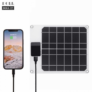 ⭐NEW ⭐5W Solar Charger 5V USB Port Portable with-One for Three Charging Cables