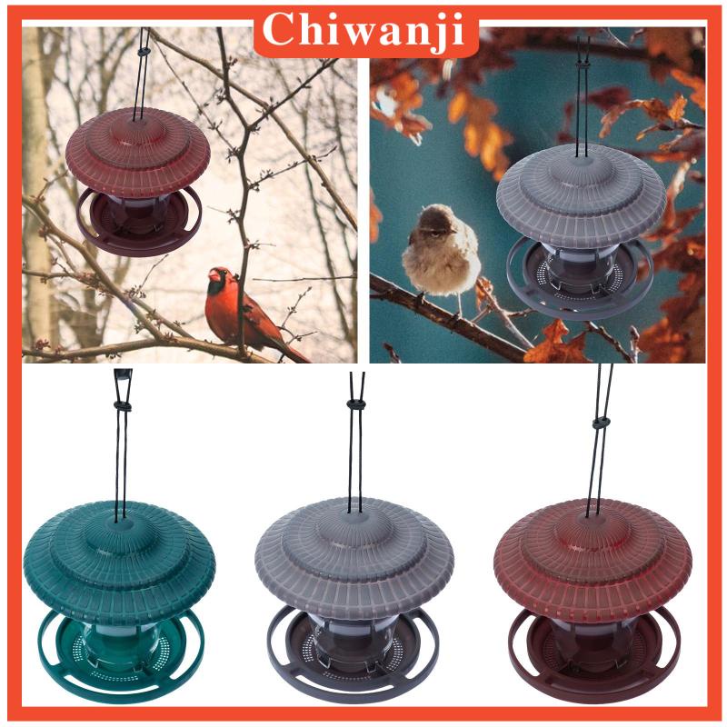 chiwanji-เครื่องให้อาหารนก-แบบใส-สําหรับสวน-กลางแจ้ง